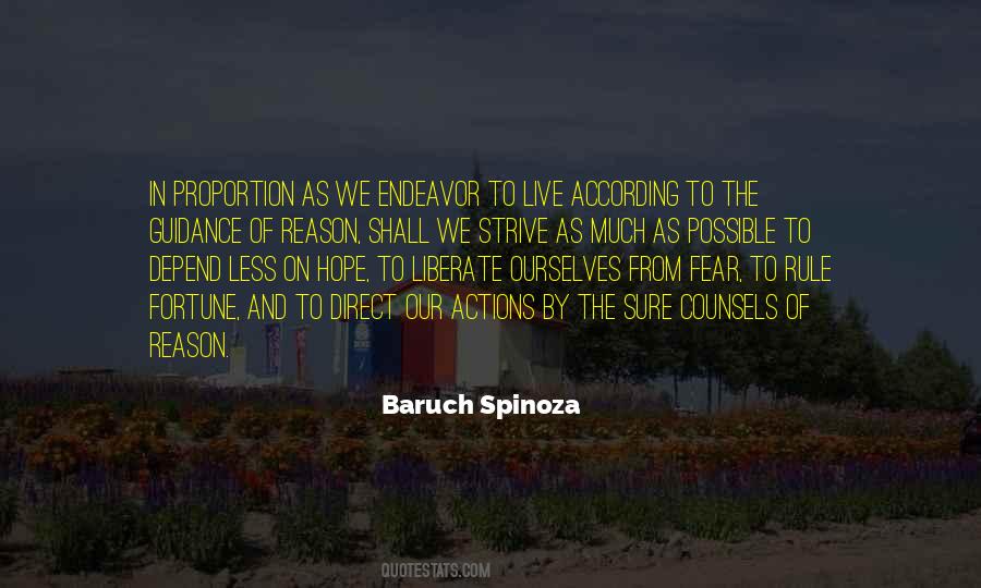 Quotes About Spinoza #339255