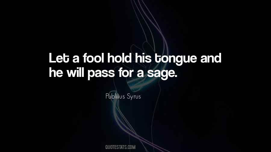 Quotes About Sage #1219493