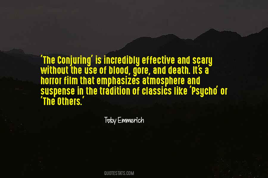 Horror And Death Quotes #1574017