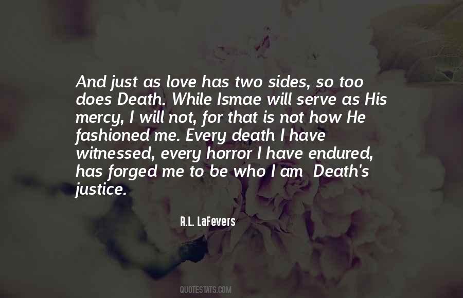 Horror And Death Quotes #243972