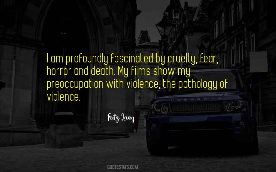 Horror And Death Quotes #573679
