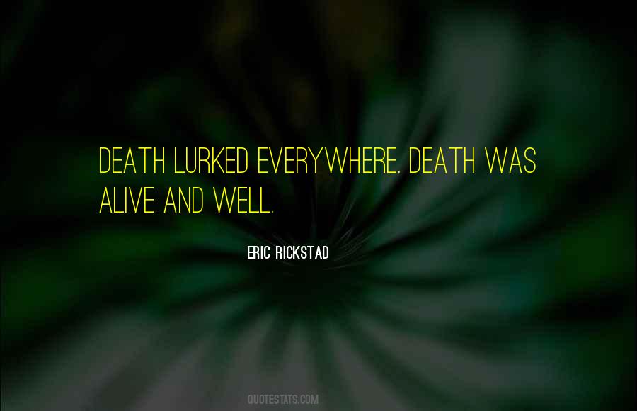 Horror And Death Quotes #774753