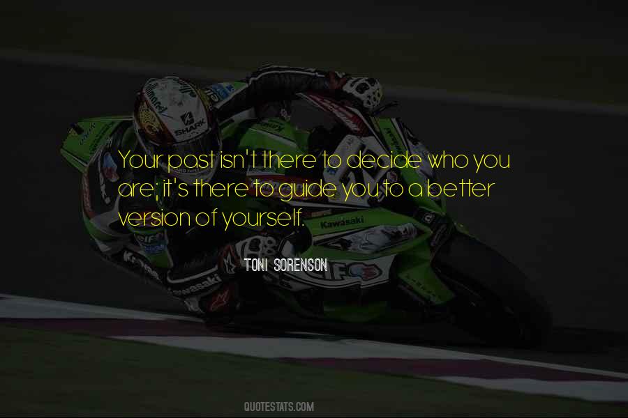 A Better Version Of Yourself Quotes #1288177