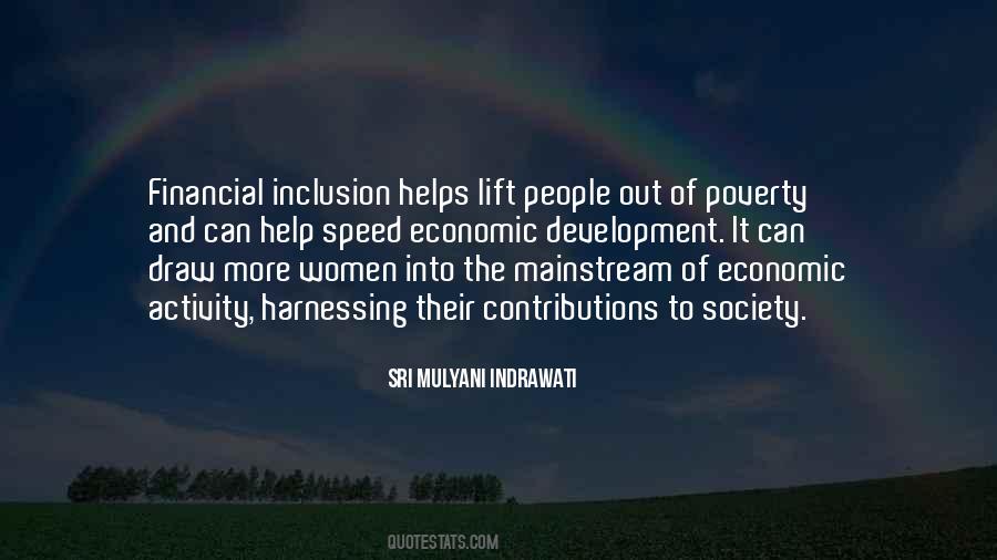 Quotes About Financial Inclusion #84033