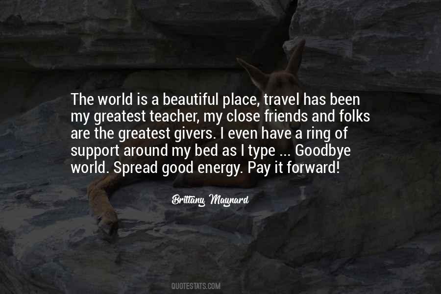 Quotes About World Travel #49003