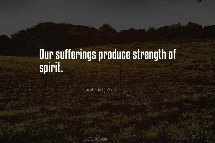 Quotes About Sufferings In Life #42319