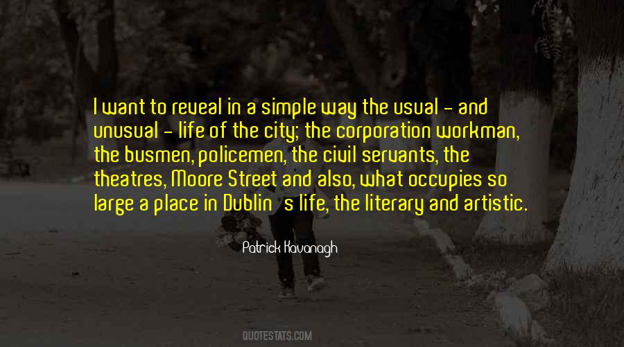 Quotes About Dublin City #435972