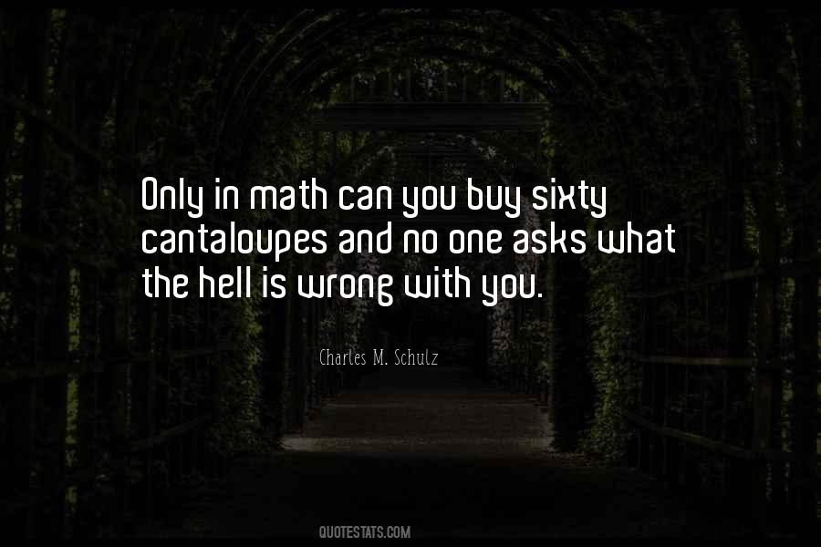 Quotes About Math #1218098