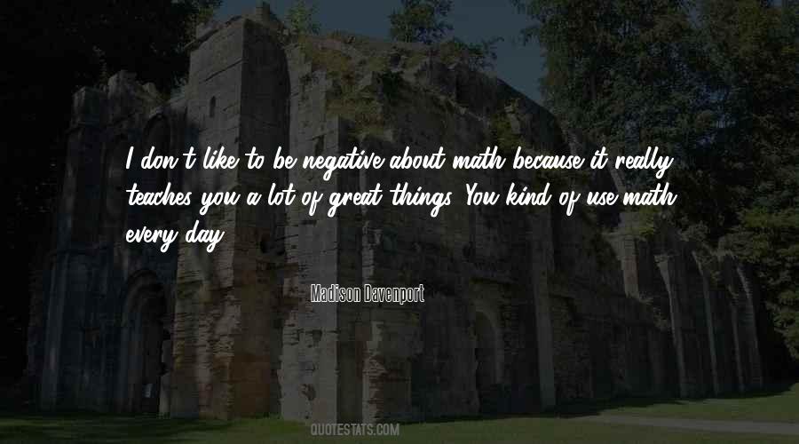 Quotes About Math #1307294