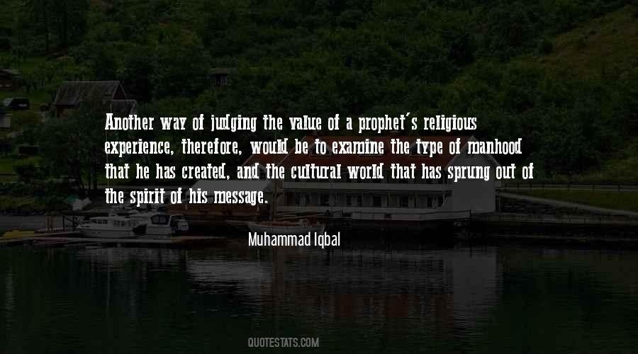 Quotes About Muhammad The Prophet #598944