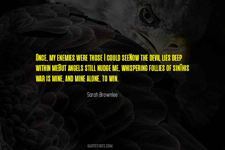Devil Was Once An Angel Quotes #581023