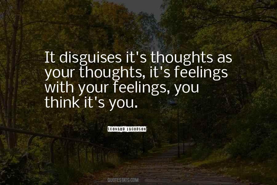 Quotes About Thinking Thoughts #13035
