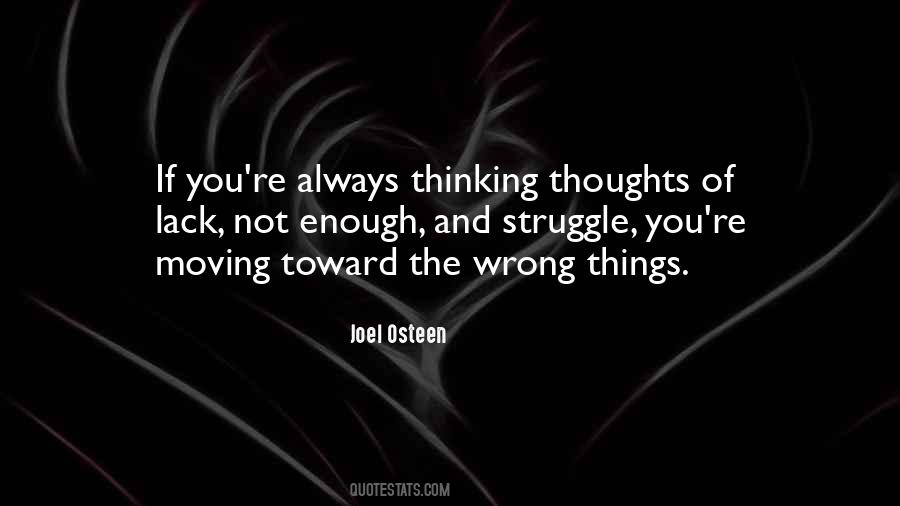 Quotes About Thinking Thoughts #1359183