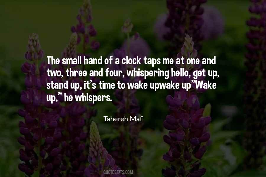 Time To Wake Up Quotes #762854