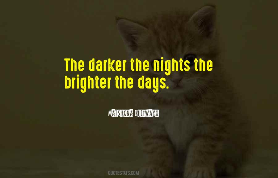 Nights The Quotes #1182989