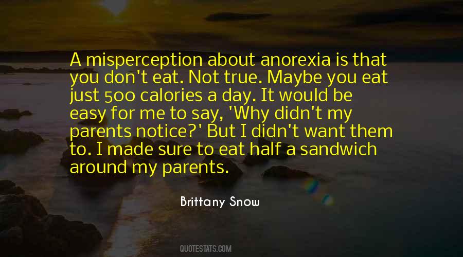 Quotes About Anorexia #118735