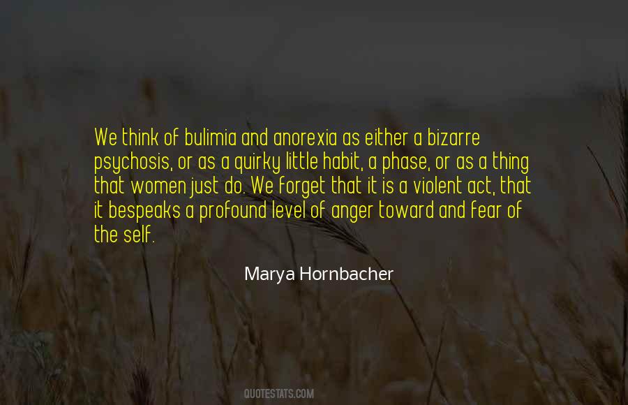 Quotes About Anorexia #186071