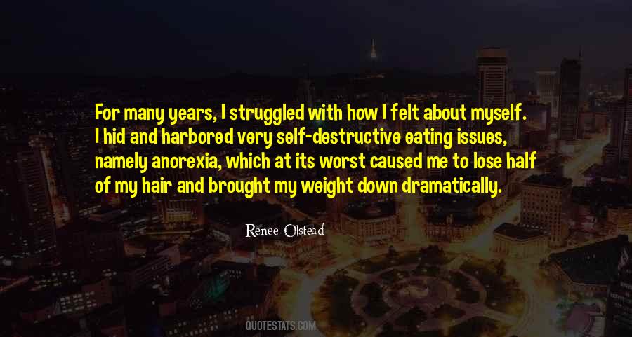 Quotes About Anorexia #359861