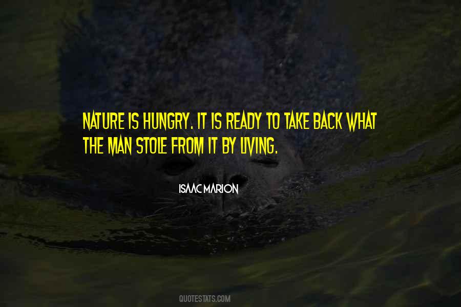 Quotes About Hungry Man #474624
