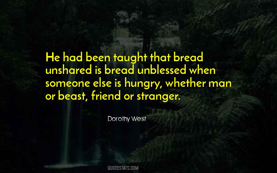 Quotes About Hungry Man #575938