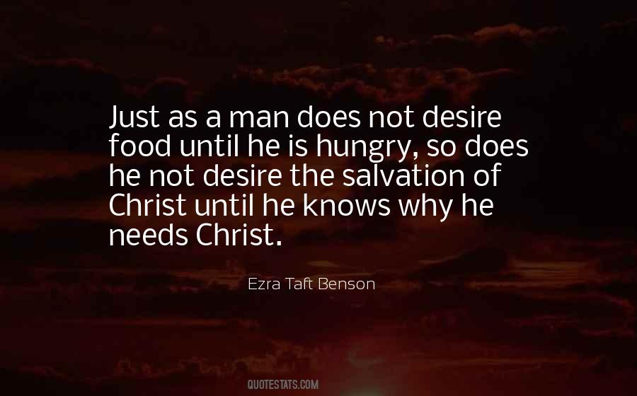 Quotes About Hungry Man #761529