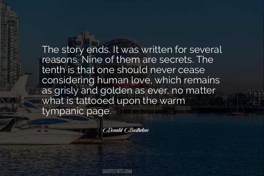 Secrets Of Love Quotes #1136698