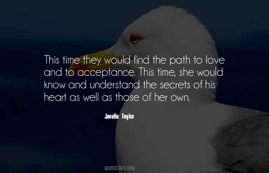 Secrets Of Love Quotes #440804