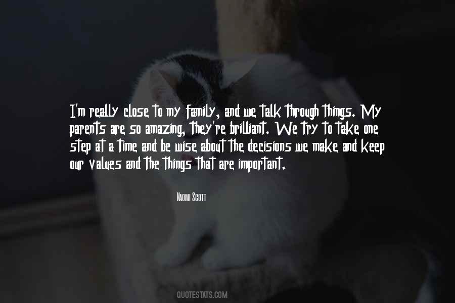 Quotes About Our Values #1057127