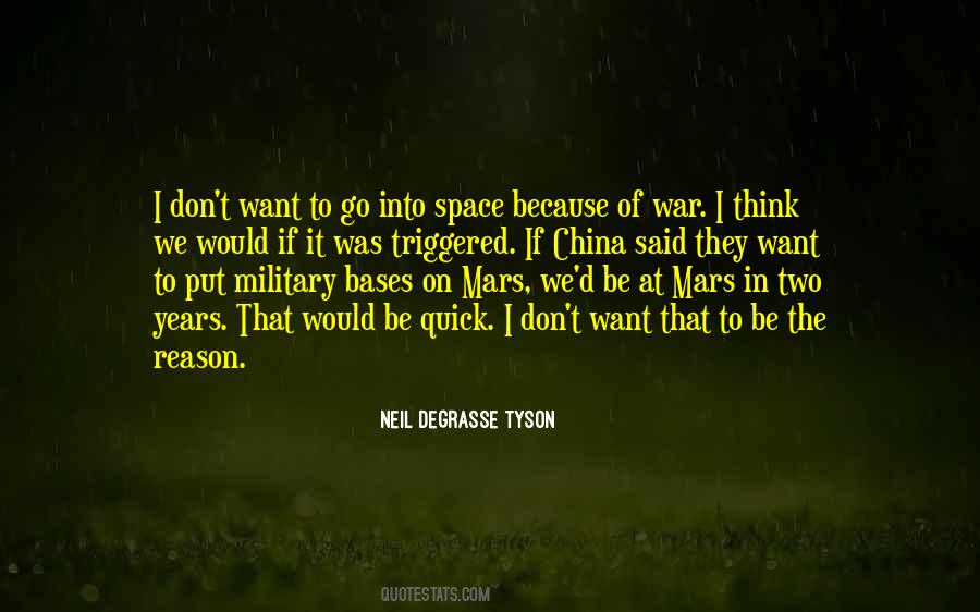 War In Space Quotes #1459802