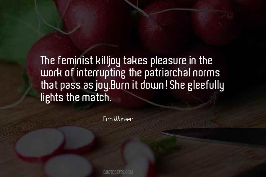 Quotes About Patriarchal #1414537