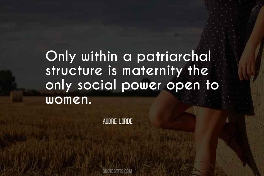 Quotes About Patriarchal #813341