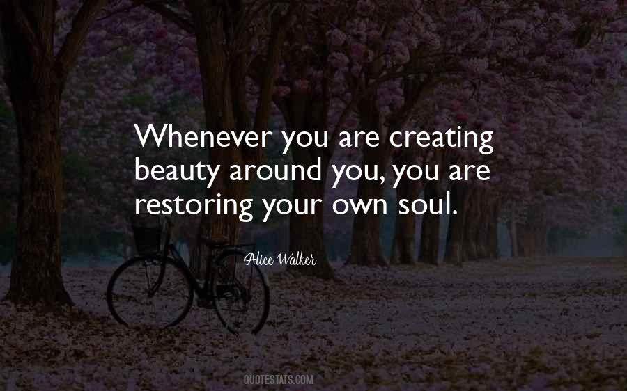 Quotes About Restoring Your Soul #171650