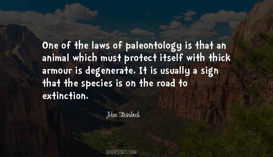 Quotes About Extinction Of Species #917901