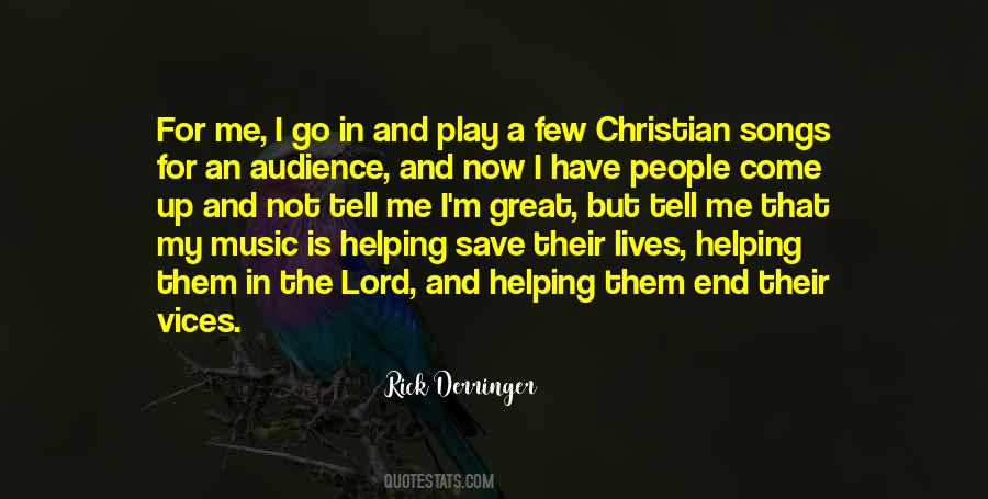 Quotes About Christian Songs #193941