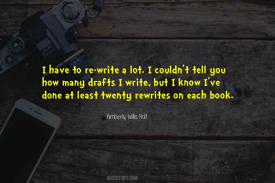 Quotes About Rewrites #1074863