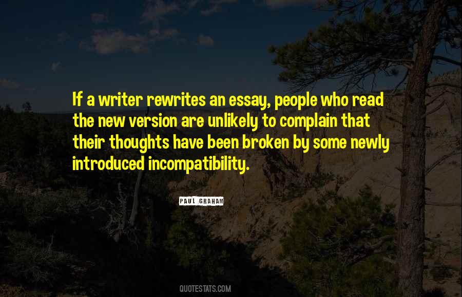 Quotes About Rewrites #1457815
