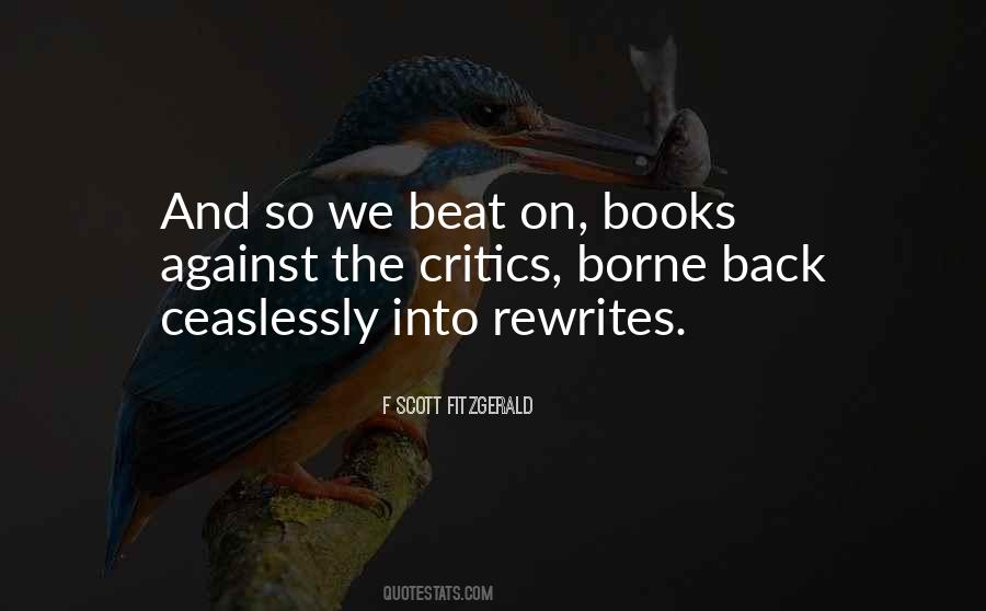 Quotes About Rewrites #708026