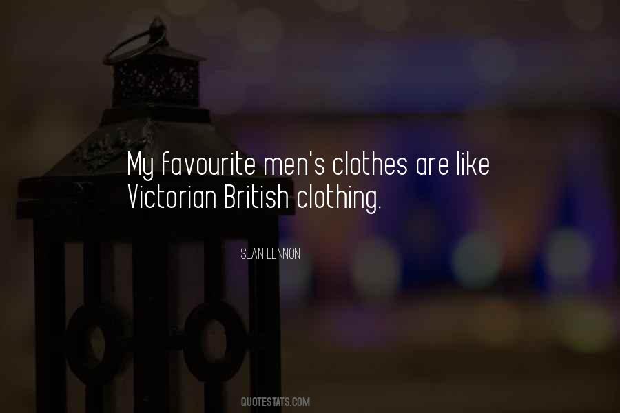 Quotes About Men's Clothes #403746