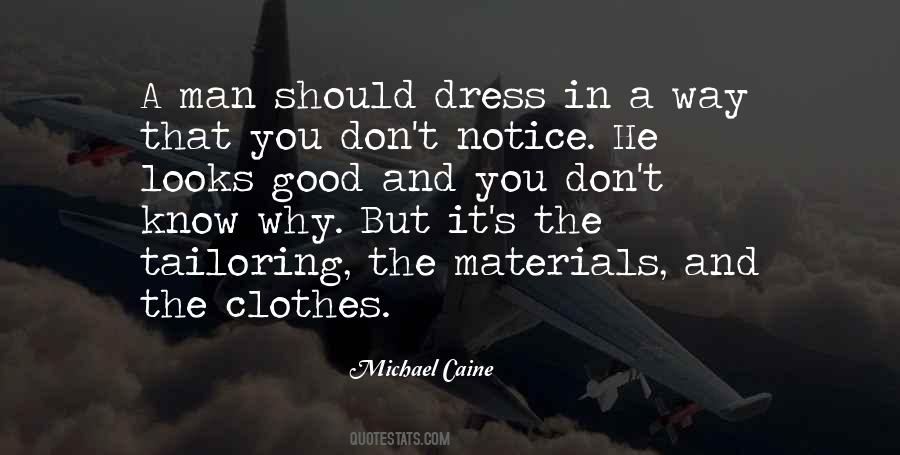 Quotes About Men's Clothes #836820