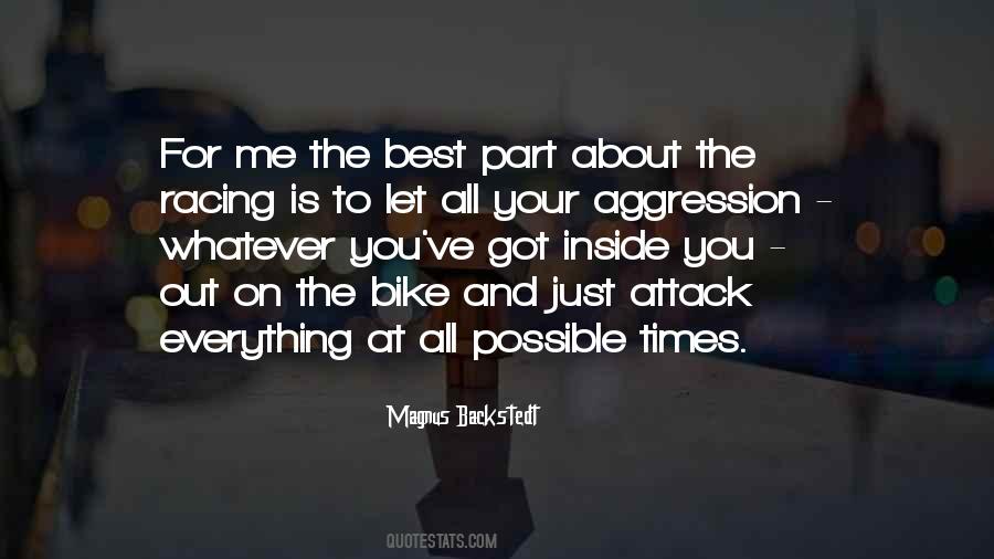 On Aggression Quotes #1074181