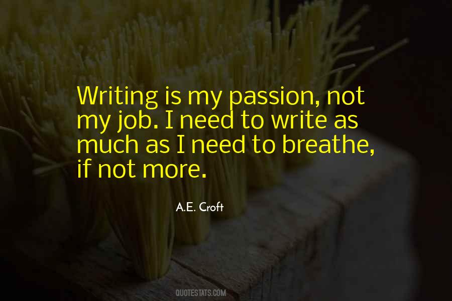 Quotes About Artistic Passion #203607