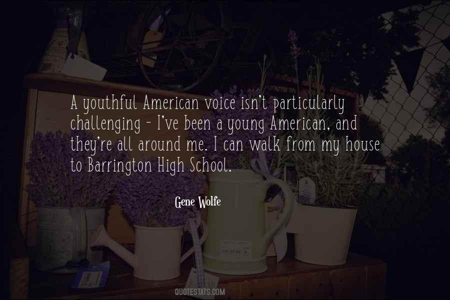 Quotes About High Voice #714060