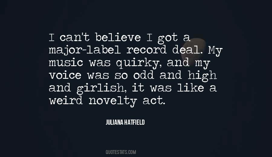 Quotes About High Voice #784122