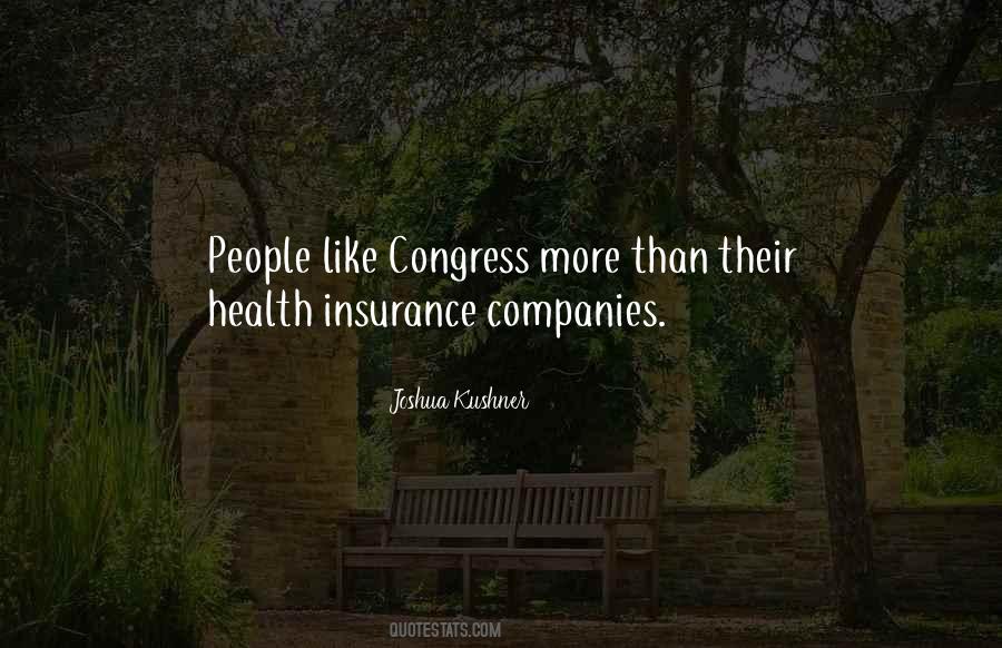 Quotes About Insurance Companies #1644211