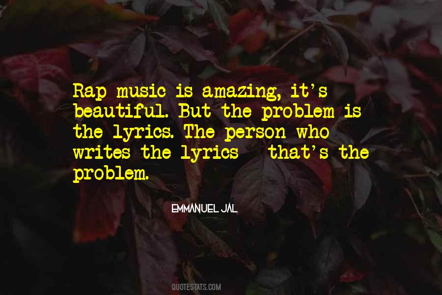 Quotes About Rap Music #1663813