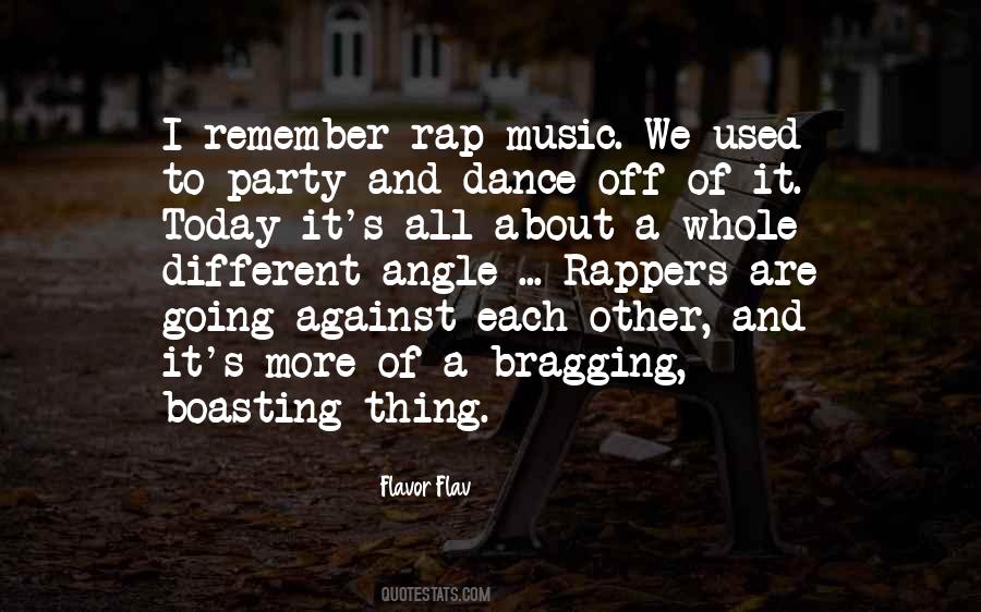 Quotes About Rap Music #1745652