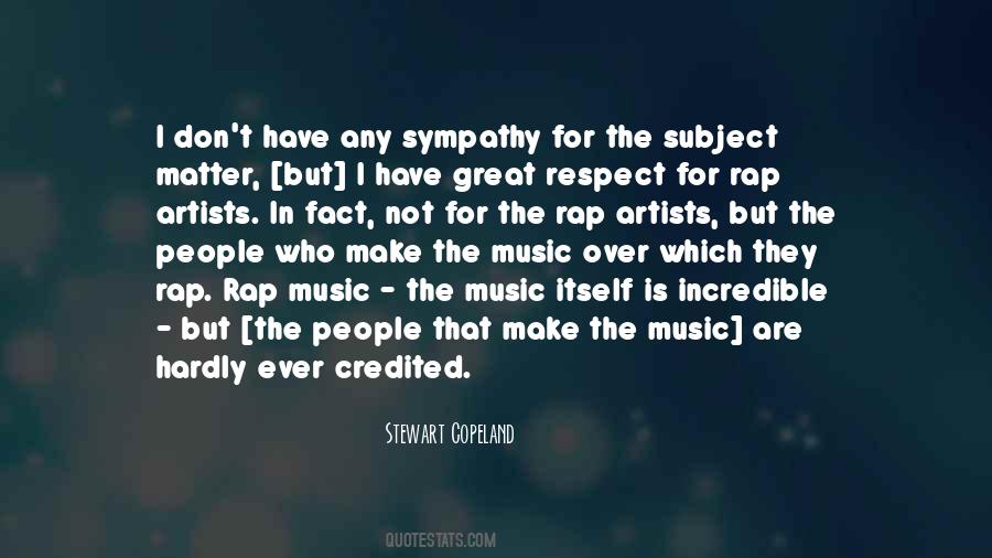 Quotes About Rap Music #1770226