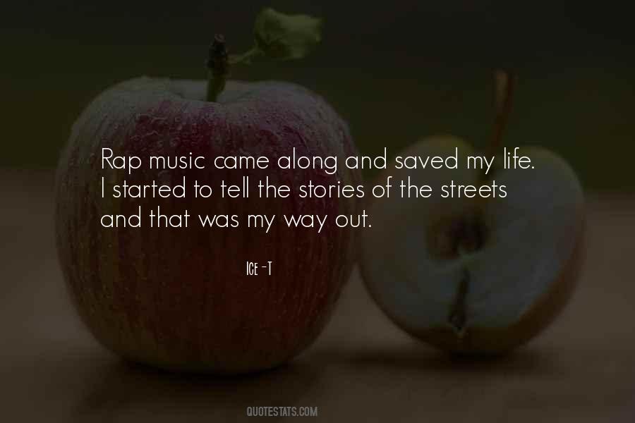Quotes About Rap Music #177558