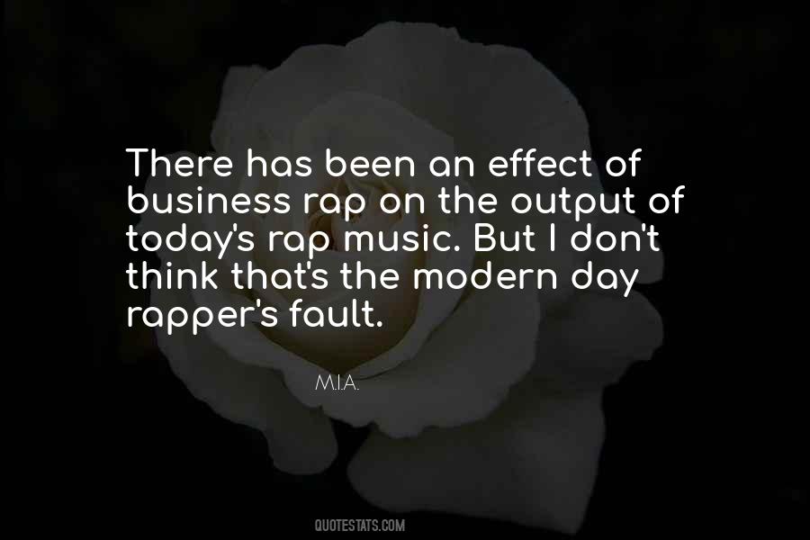 Quotes About Rap Music #217200