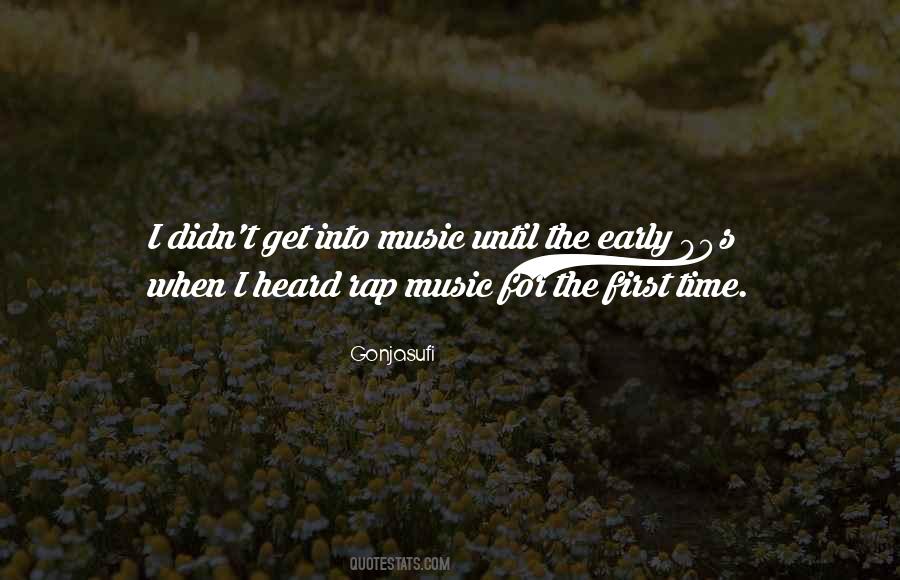 Quotes About Rap Music #287990